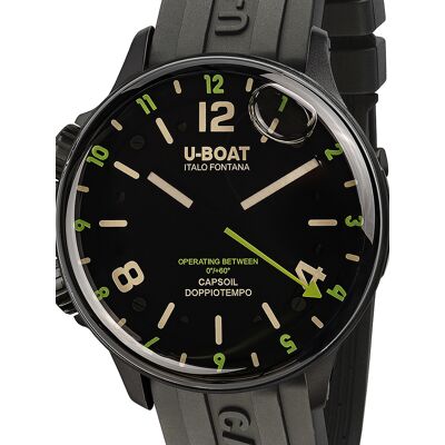 U-Boat 8840/B Capsoil Doppiotempo DLC GMT Herrenuhr 45mm 10ATM U-Boat 8840/B Capsoil Doppiotempo DLC GMT Herrenuhr 45mm 10ATM