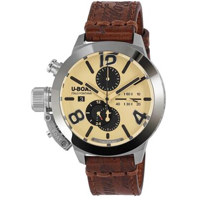 U-Boat 9568/A Classico 45 mm Tungsteno CAS 2 Herrenuhr Automatik Chronograph 10ATM U-Boat 9568/A Classico 45 mm Tungsteno CAS 2 Herrenuhr Automatik Chronograph 10ATM