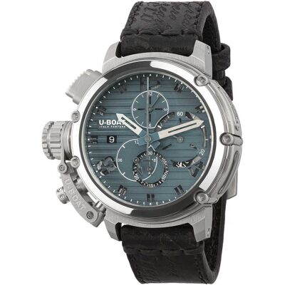 U-Boat 9589 Herrenuhr Chimera 46mm Chrono SS blau Automatik 10ATM U-Boat 9589 Herrenuhr Chimera 46mm Chrono SS blau Automatik 10ATM