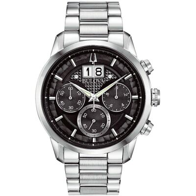 Bulova 96B319 Sutton Classic Chronograph Herrenuhr 44mm 3ATM Bulova 96B319 Sutton Classic Chronograph Herrenuhr 44mm 3ATM