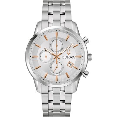 Bulova 96B411 Sutton Chronograph Herrenuhr 41mm 3ATM Bulova 96B411 Sutton Chronograph Herrenuhr 41mm 3ATM
