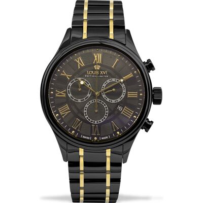 Louis XVI LXVI980 Danton Chronograph Herrenuhr 44mm 10ATM Louis XVI LXVI980 Danton Chronograph Herrenuhr 44mm 10ATM