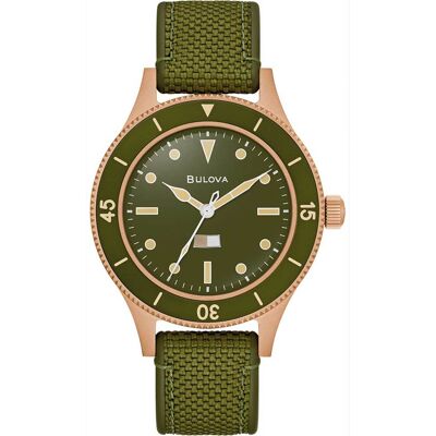 Bulova 98A324 Herrenuhr MIL-SHIPS Bronze 150th Anniversary Automatik 41mm 20ATM Bulova 98A324 Herrenuhr MIL-SHIPS Bronze 150th Anniversary Automatik 41mm 20ATM