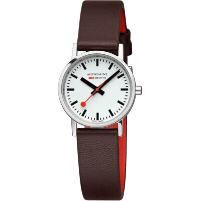 Mondaine A658.30323.11SBGV Damenuhr Classic SBB vegan 30mm 3ATM Mondaine A658.30323.11SBGV Damenuhr Classic SBB vegan 30mm 3ATM
