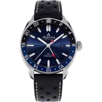 Alpina AL-247NB4E6 Alpiner GMT Herrenuhr 42mm 10ATM Alpina AL-247NB4E6 Alpiner GMT Herrenuhr 42mm 10ATM
