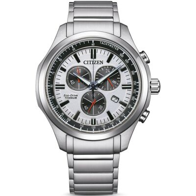 Citizen AT2530-85A Eco-Drive Titanium Chronograph Herrenuhr 43mm Citizen AT2530-85A Eco-Drive Titanium Chronograph Herrenuhr 43mm