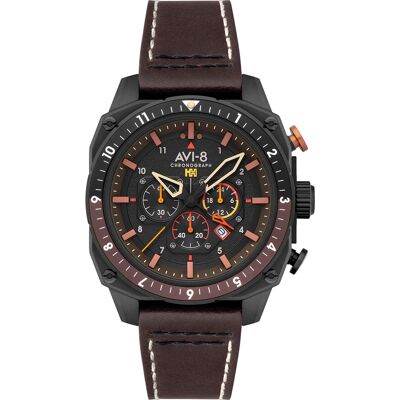 AVI-8 AV-4100-08 Herrenuhr Hawker Hunter Dual Time Chronograph 43mm 5ATM AVI-8 AV-4100-08 Herrenuhr Hawker Hunter Dual Time Chronograph 43mm 5ATM