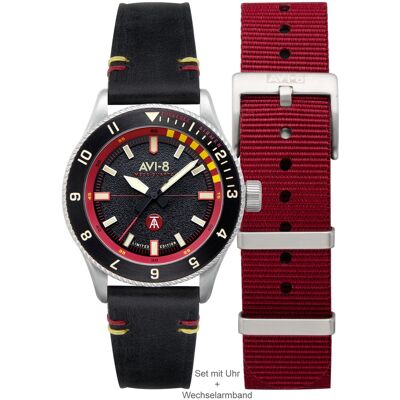 AVI-8 AV-4103-01 Tuskegee Airmen Limited Edition Herrenuhr AVI-8 AV-4103-01 Tuskegee Airmen Limited Edition Herrenuhr