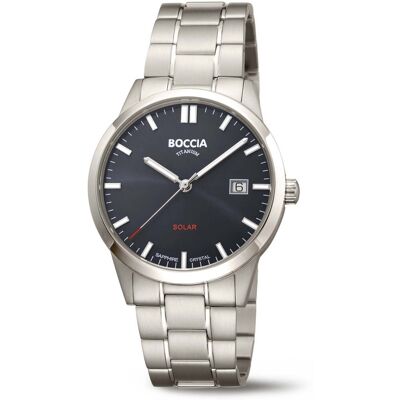 Boccia 3673-02 Herrenuhr Titanium Solar 39mm 5ATM Boccia 3673-02 Herrenuhr Titanium Solar 39mm 5ATM