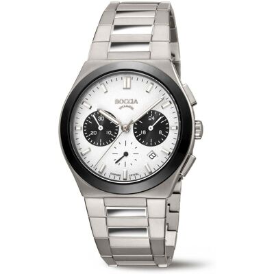 Boccia 3736-01 Herrenuhr Titanium Chronograph 39mm 5ATM Boccia 3736-01 Herrenuhr Titanium Chronograph 39mm 5ATM