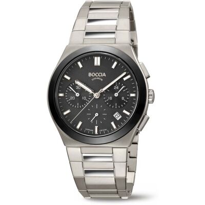 Boccia 3736-02 Herrenuhr Titanium Chronograph 39mm 5ATM Boccia 3736-02 Herrenuhr Titanium Chronograph 39mm 5ATM