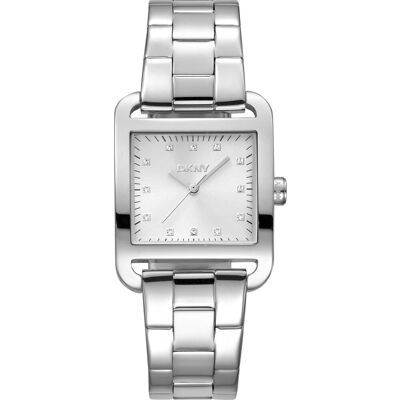 DKNY DK1L004M0045 Damenuhr City Midi Silver 34mm 3ATM DKNY DK1L004M0045 Damenuhr City Midi Silver 34mm 3ATM
