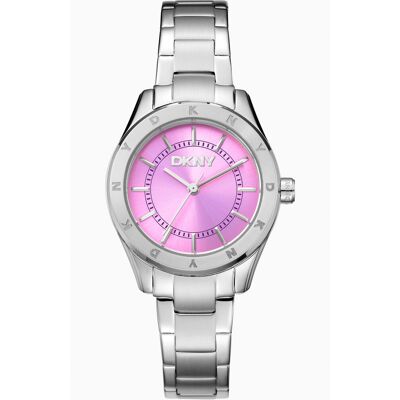 DKNY DK1L018M0025 Damenuhr Chambers Sport Silver 30mm 5ATM DKNY DK1L018M0025 Damenuhr Chambers Sport Silver 30mm 5ATM
