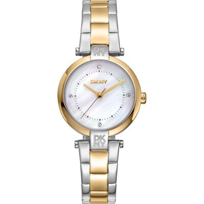 DKNY DK1L043M0075 Damenuhr Essential Mini Two Tone 28mm 5ATM DKNY DK1L043M0075 Damenuhr Essential Mini Two Tone 28mm 5ATM