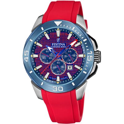 Festina F20642/2 Chronograph Bike Herrenuhr 47mm 10ATM Festina F20642/2 Chronograph Bike Herrenuhr 47mm 10ATM