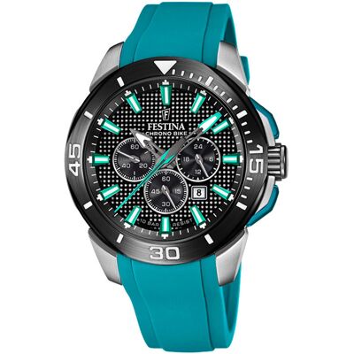 Festina F20642/3 Chronograph Bike Herrenuhr 47mm 10ATM Festina F20642/3 Chronograph Bike Herrenuhr 47mm 10ATM