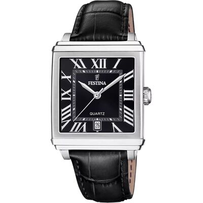 Festina F20681/3 Herrenuhr Quarz Eckig 39mm 5ATM Festina F20681/3 Herrenuhr Quarz Eckig 39mm 5ATM