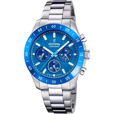 Festina F20693/4 Unisex Chronograph Ceramic 39mm 10ATM Festina F20693/4 Unisex Chronograph Ceramic 39mm 10ATM