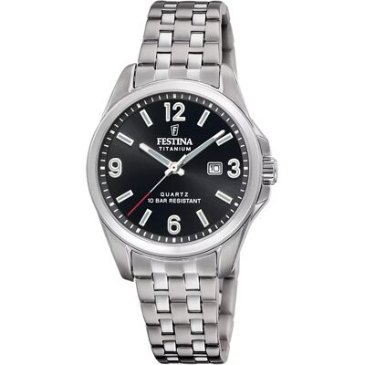 Festina F20697/3 Damenuhr Quarz Titanium 39mm 10ATM Festina F20697/3 Damenuhr Quarz Titanium 39mm 10ATM