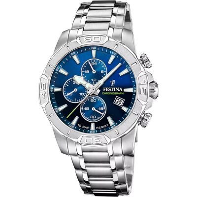 Festina F20704/4 Herrenuhr Timeless Chronograph 45mm 10ATM Festina F20704/4 Herrenuhr Timeless Chronograph 45mm 10ATM