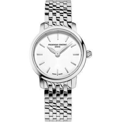 Frederique Constant FC-200S6B Damenuhr Classics slimline ladies mini silver 25mm 3ATM Frederique Constant FC-200S6B Damenuhr Classics slimline ladies mini silver 25mm 3ATM