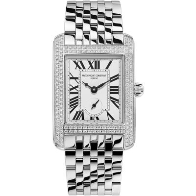 Frederique Constant FC-235S2CD6B Damenuhr Classics Carree Small Seconds 26mm 3ATM Frederique Constant FC-235S2CD6B Damenuhr Classics Carree Small Seconds 26mm 3ATM