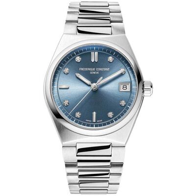 Frederique Constant FC-240LND2NH26B Damenuhr Highlife Ladies Quartz 8 Diamonds Set 31mm 5ATM Frederique Constant FC-240LND2NH26B Damenuhr Highlife Ladies Quartz 8 Diamonds Set 31mm 5ATM