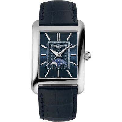 Frederique Constant FC-333N4C6 Herrenuhr Classics Carree Mondphase Automatik 30mm 3ATM Frederique Constant FC-333N4C6 Herrenuhr Classics Carree Mondphase Automatik 30mm 3ATM