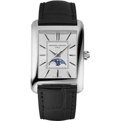 Frederique Constant FC-333S4C6 Herrenuhr Classics Carree Mondphase Automatik 30mm 3ATM Frederique Constant FC-333S4C6 Herrenuhr Classics Carree Mondphase Automatik 30mm 3ATM