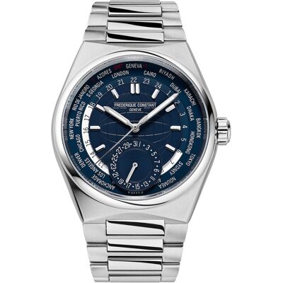 Frederique Constant FC-718N4NH6B Highlife Worldtimer Automatik Herrenuhr Frederique Constant FC-718N4NH6B Highlife Worldtimer Automatik Herrenuhr
