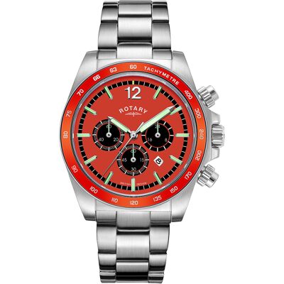 Rotary GB05440/54 Henley Chronograph Herrenuhr 41mm 10ATM Rotary GB05440/54 Henley Chronograph Herrenuhr 41mm 10ATM