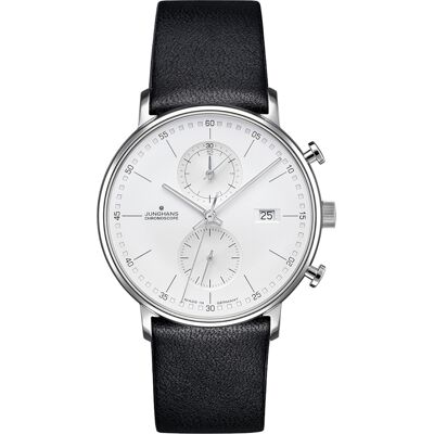 Junghans 41/4770.00 Herrenuhr FORM C Chronograph 40mm 5ATM Junghans 41/4770.00 Herrenuhr FORM C Chronograph 40mm 5ATM