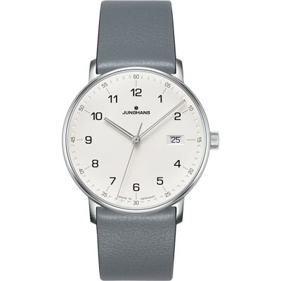 Junghans 41/4885.00 Herrenuhr FORM Quarz 40mm 5ATM Junghans 41/4885.00 Herrenuhr FORM Quarz 40mm 5ATM