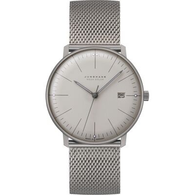 Junghans 59/2022.46 Herrenuhr Max Bill Mega Solar 38mm 5ATM Junghans 59/2022.46 Herrenuhr Max Bill Mega Solar 38mm 5ATM