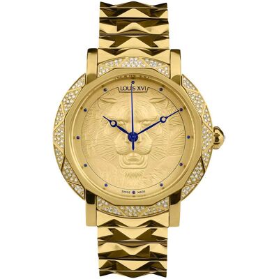 Louis XVI LXVI3900 Herrenuhr Le Lion Gold 43mm 10ATM Louis XVI LXVI3900 Herrenuhr Le Lion Gold 43mm 10ATM