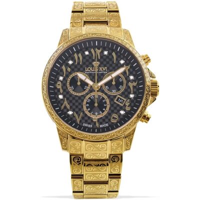 Louis XVI LXVI1094 Palais Royale Arabic Chronograph Herrenuhr 43mm 10ATM Louis XVI LXVI1094 Palais Royale Arabic Chronograph Herrenuhr 43mm 10ATM