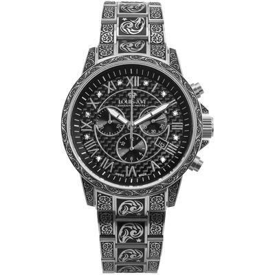 Louis XVI LXVI1722 Herrenuhr Palais Royale Inked Diamond Chronograph 43mm 10ATM Louis XVI LXVI1722 Herrenuhr Palais Royale Inked Diamond Chronograph 43mm 10ATM