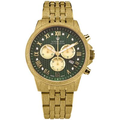 Louis XVI LXVI3601 Herrenuhr Aramis Frosted 2.0 Diamond Chronograph 43mm 5ATM Louis XVI LXVI3601 Herrenuhr Aramis Frosted 2.0 Diamond Chronograph 43mm 5ATM