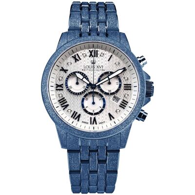 Louis XVI LXVI3681 Herrenuhr Aramis Frosted 2.0 Diamond Chronograph 43mm 5ATM Louis XVI LXVI3681 Herrenuhr Aramis Frosted 2.0 Diamond Chronograph 43mm 5ATM