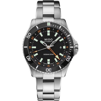 Mido M0266291105101 Herrenuhr Ocean Star GMT Automatik 44mm 20ATM Mido M0266291105101 Herrenuhr Ocean Star GMT Automatik 44mm 20ATM