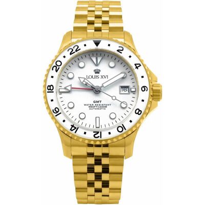 Louis XVI LXVI1431 Herrenuhr Mirabeau Automatik GMT 41mm 20ATM Louis XVI LXVI1431 Herrenuhr Mirabeau Automatik GMT 41mm 20ATM