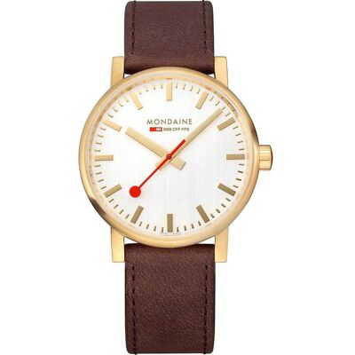 Mondaine MSE.40112.LG Herrenuhr evo2 SBB 40mm 3ATM Mondaine MSE.40112.LG Herrenuhr evo2 SBB 40mm 3ATM