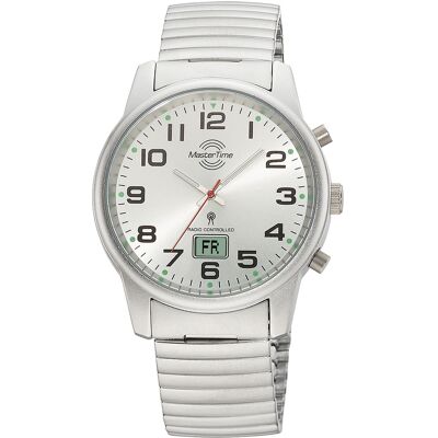 Master Time MTGA-10822-42M Herrenuhr Zugband Funkuhr 41mm 3ATM Master Time MTGA-10822-42M Herrenuhr Zugband Funkuhr 41mm 3ATM