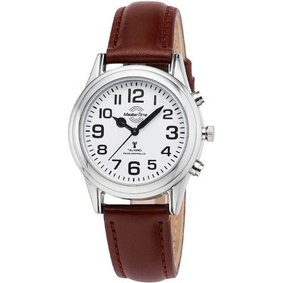 Master Time MTLA-10807-12L Sprechende Damen-Funkuhr Damenuhr 36mm Master Time MTLA-10807-12L Sprechende Damen-Funkuhr Damenuhr 36mm