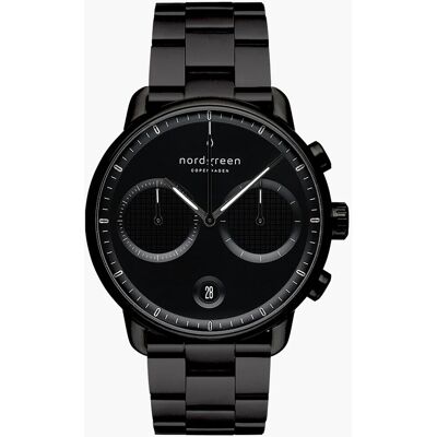 Nordgreen PI42BL3LBLTB Herrenuhr Pioneer Chronograph 42mm 10ATM Nordgreen PI42BL3LBLTB Herrenuhr Pioneer Chronograph 42mm 10ATM