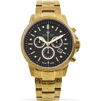 Louis XVI LXVI1085 Palais Royale Chronograph Herrenuhr 43mm 5ATM Louis XVI LXVI1085 Palais Royale Chronograph Herrenuhr 43mm 5ATM