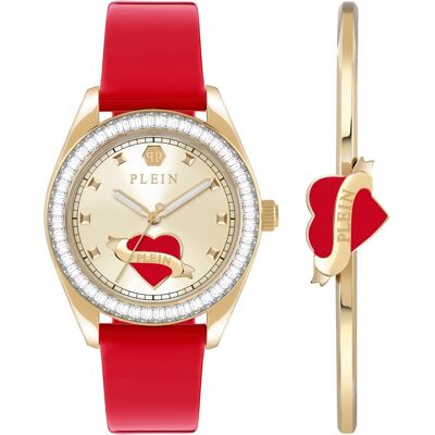 Philipp Plein PW2BA0825 Damenuhr Plein Valentine Set 38mm 5ATM Philipp Plein PW2BA0825 Damenuhr Plein Valentine Set 38mm 5ATM