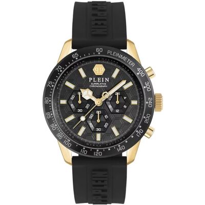 Philipp Plein PWPYA0224 Herrenuhr Pleinmeter Chronograph 44mm 5ATM Philipp Plein PWPYA0224 Herrenuhr Pleinmeter Chronograph 44mm 5ATM