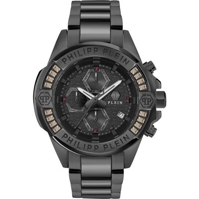 Philipp Plein PWWFA0725 Herrenuhr The $kull Chrono 45mm 5ATM Philipp Plein PWWFA0725 Herrenuhr The $kull Chrono 45mm 5ATM