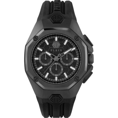 Philipp Plein PWTBA0623 Herrenuhr Octagon Chronograph 45mm 5ATM Philipp Plein PWTBA0623 Herrenuhr Octagon Chronograph 45mm 5ATM